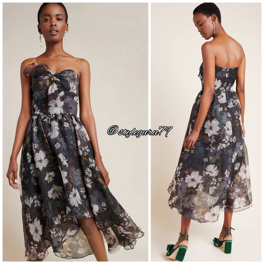 NWT, Anthropologie, Shoshanna Haisley Floral Dress